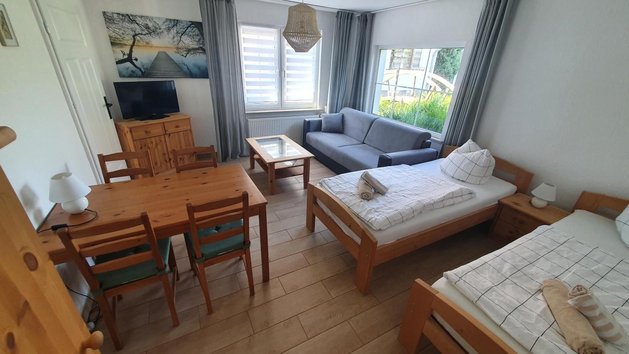Pension Am Silberberg Gartz Chambre photo